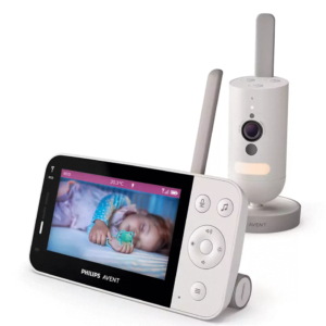 Digital babyalarm med videodisplay