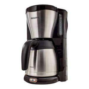 Philips Café Gaia Collection Kaffemaskine I Metal Med Termokande, Filter Kaffemaskine, 1,2 L, Malet Kaffe, 1000 W, Sort