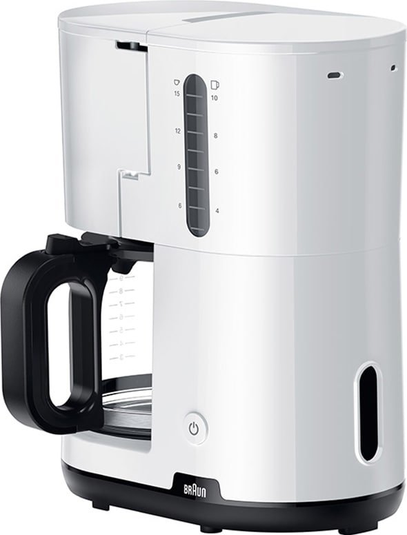 Braun Breakfast 1 kaffemaskine KF1100BK (hvid)