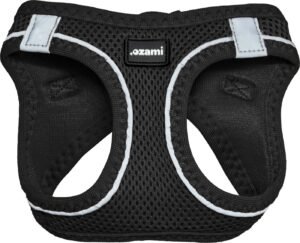 Ozami – Step In Hundesele – Air-mesh – Sort – Str. Xl